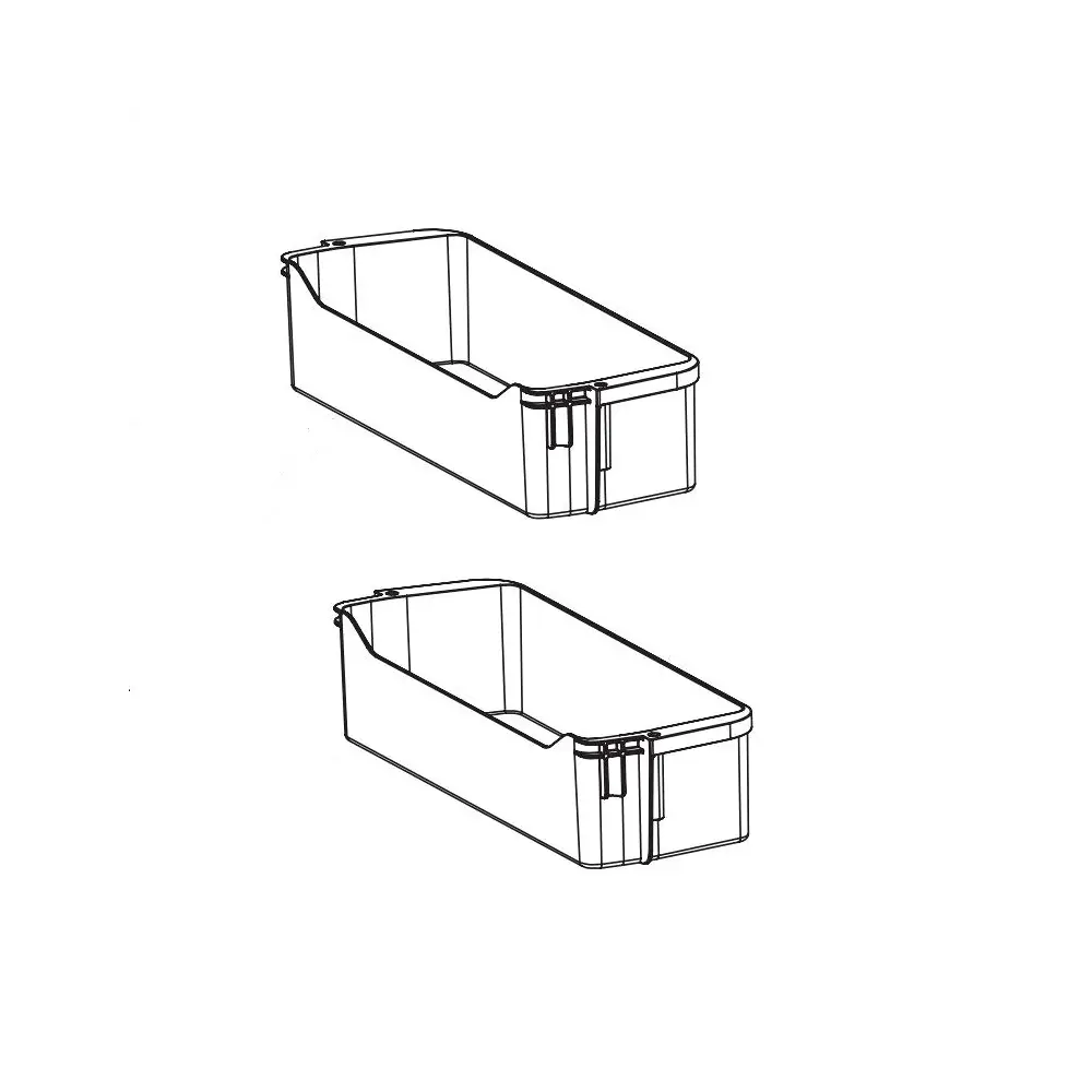 Replacement Refrigerator Door Bin - For Norcold NR751 Series - NOR635852